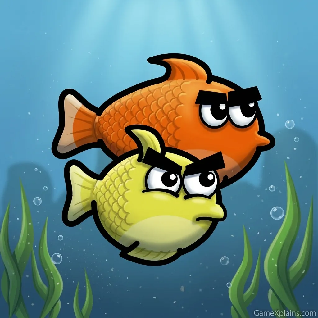 Play Angry Fish - Free online game with 169 plays