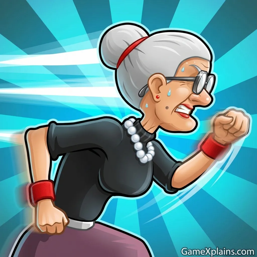 Play Angry Gran Run Cairo - Free online game with 82 plays