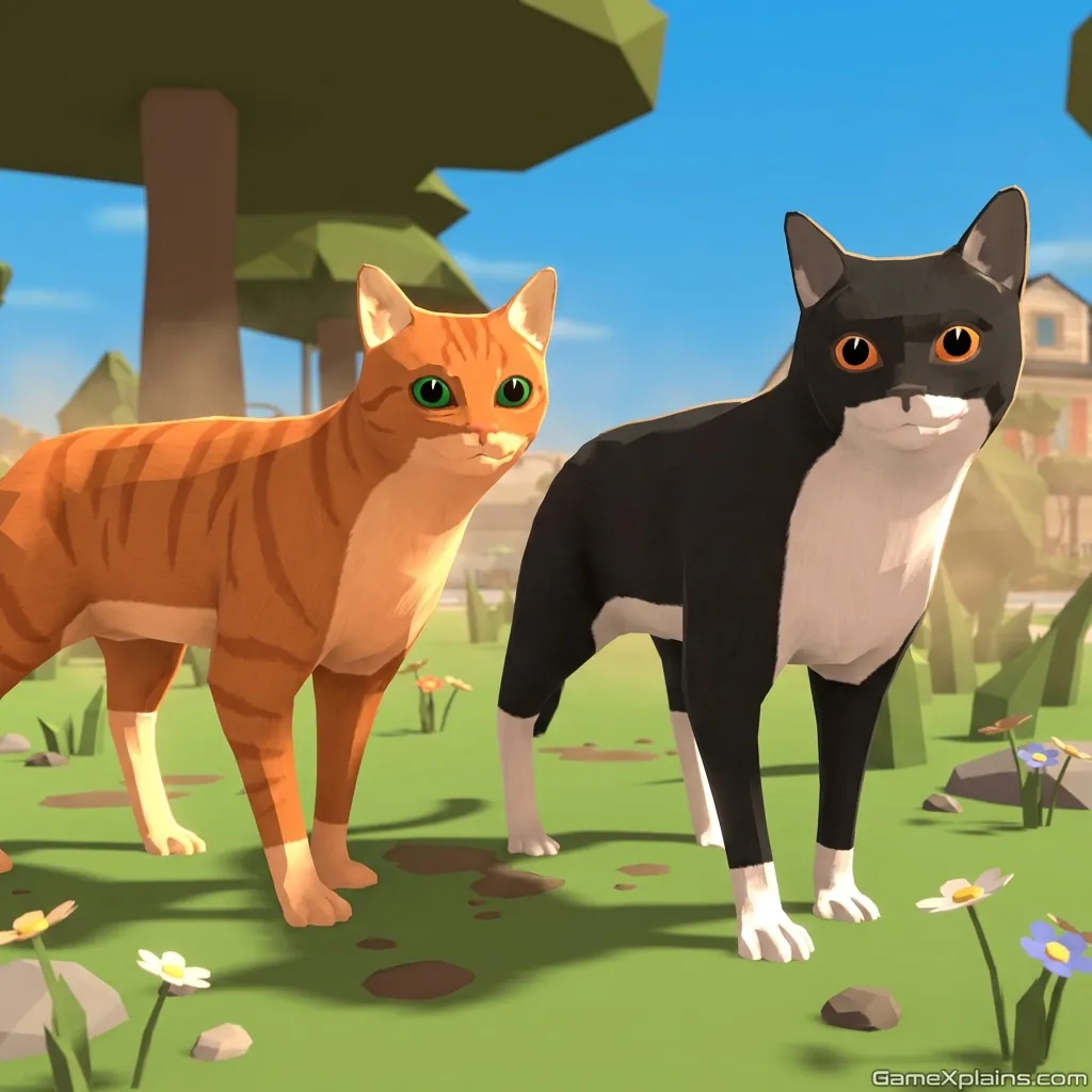 Cat Life Simulator 3D - Free online game