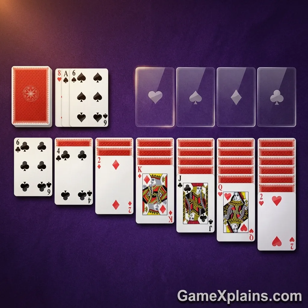 Play Classic Klondike Solitaire - Free online game with 230 plays
