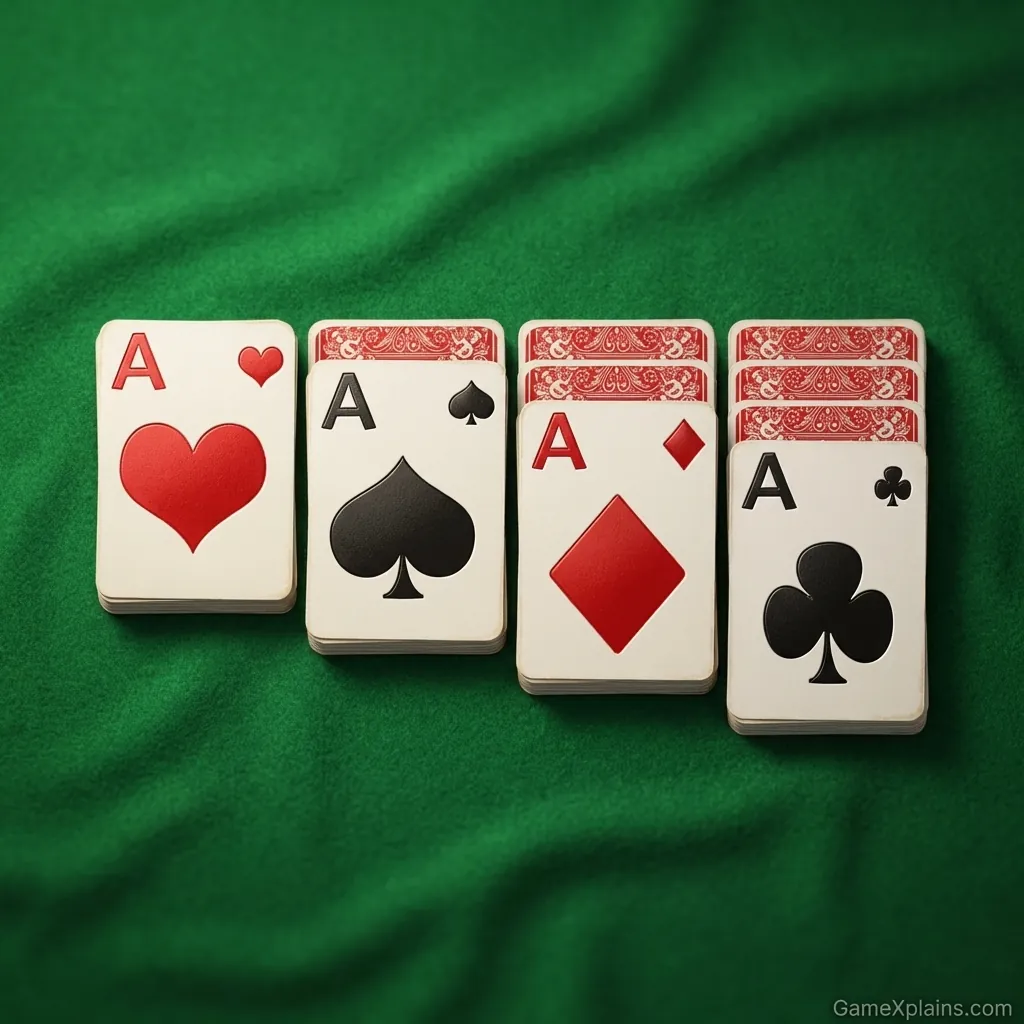 Play Classic Solitaire - Free online game with 211 plays