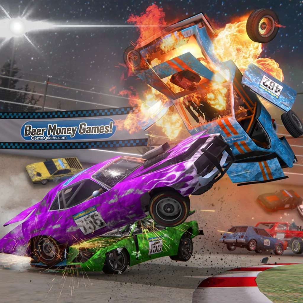 Play Demolition Derby 3 - Free online game with 74 plays
