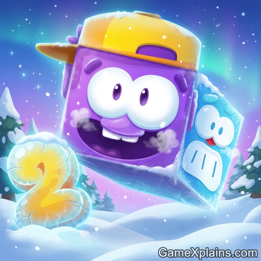 Play Icy Purple Head 2 - Free online game with 194 plays