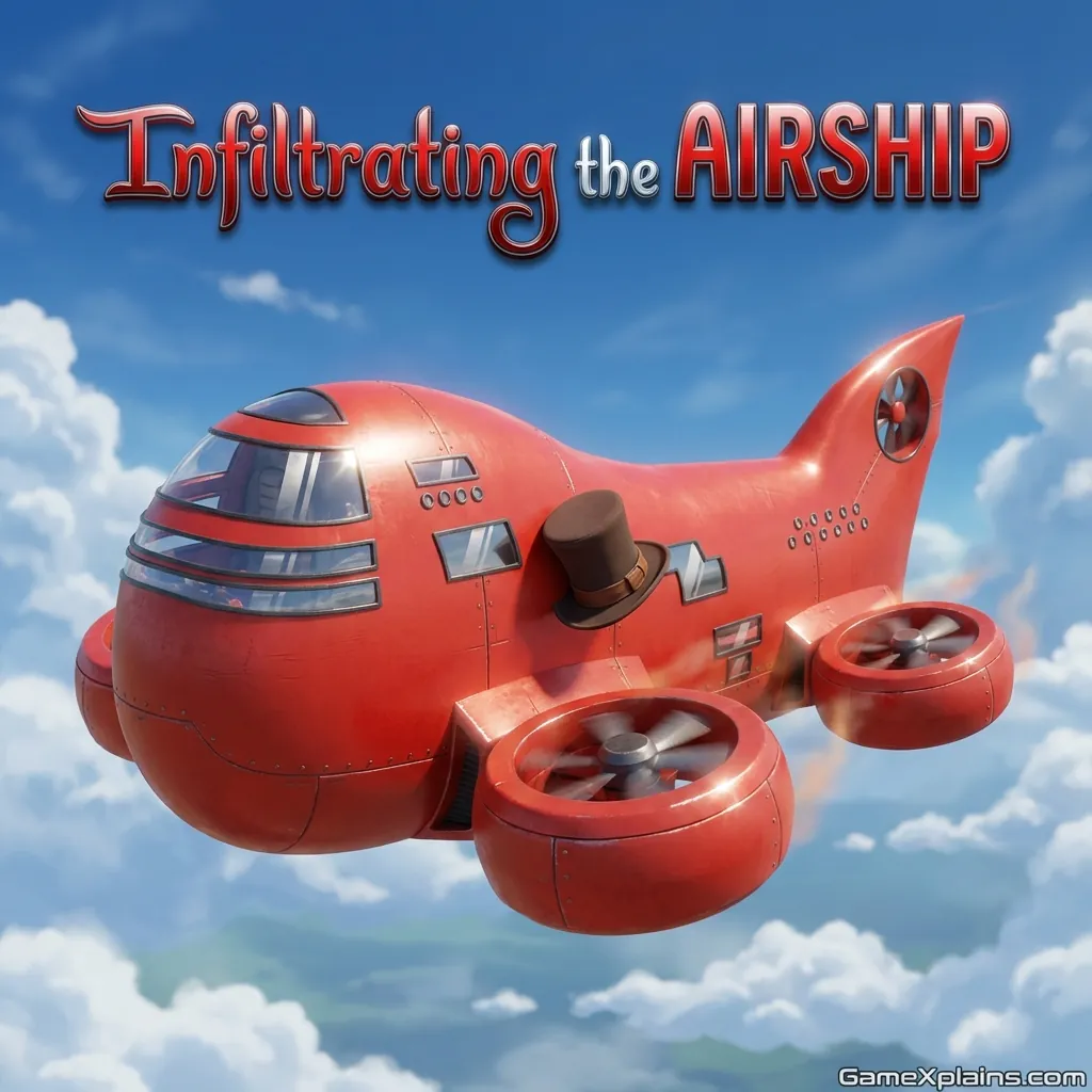 Play Infiltrating the Airship - Free online game with 77 plays