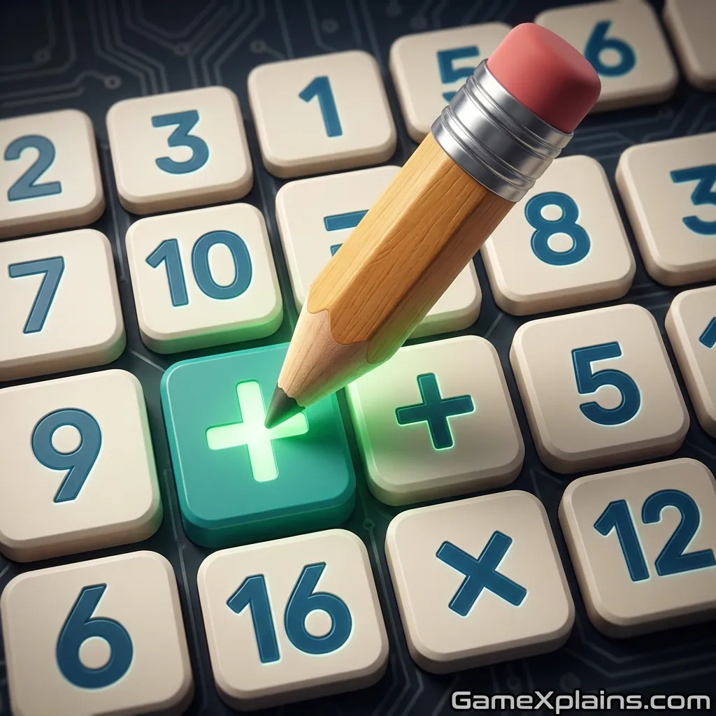 Play Math Crossword Puzzle: Genius Edition - Free online game with 91 plays