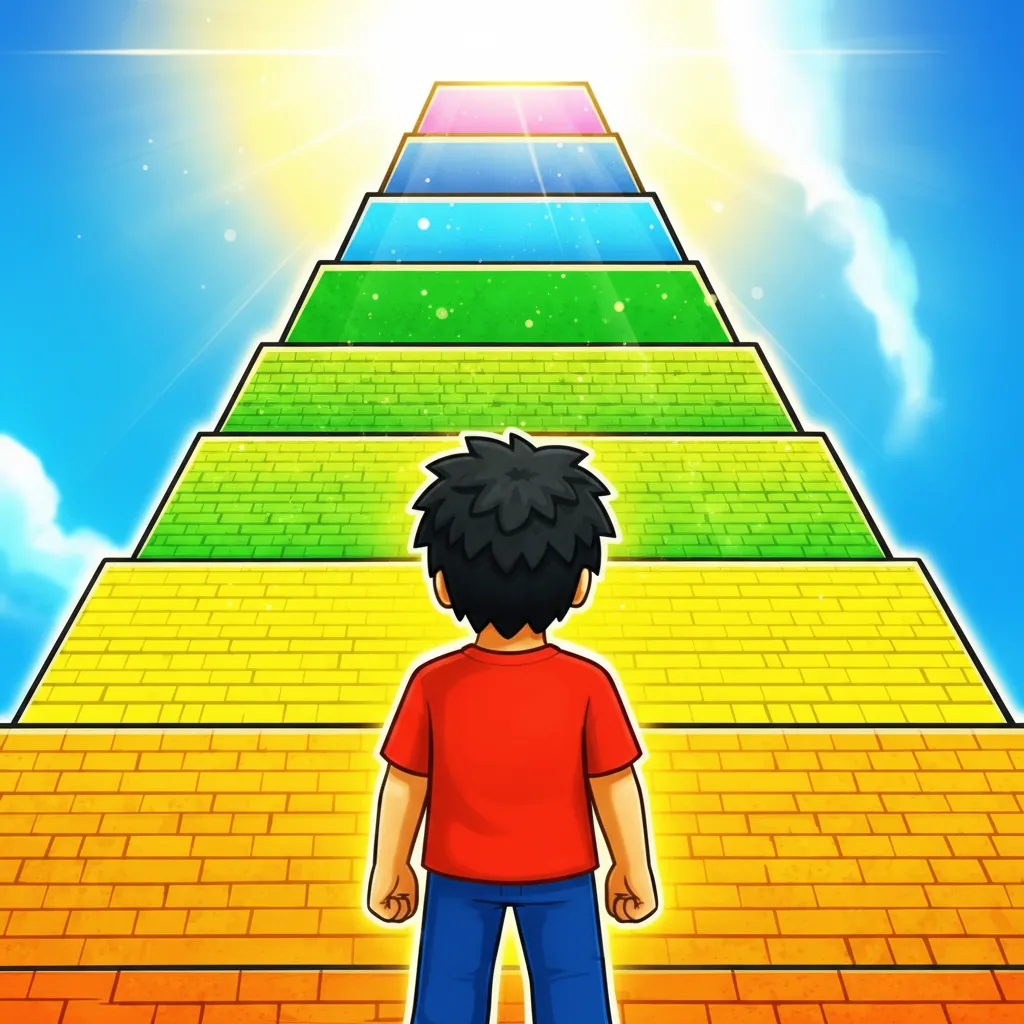 Play Obby: +1 Jump per Click - Free online game with 94 plays