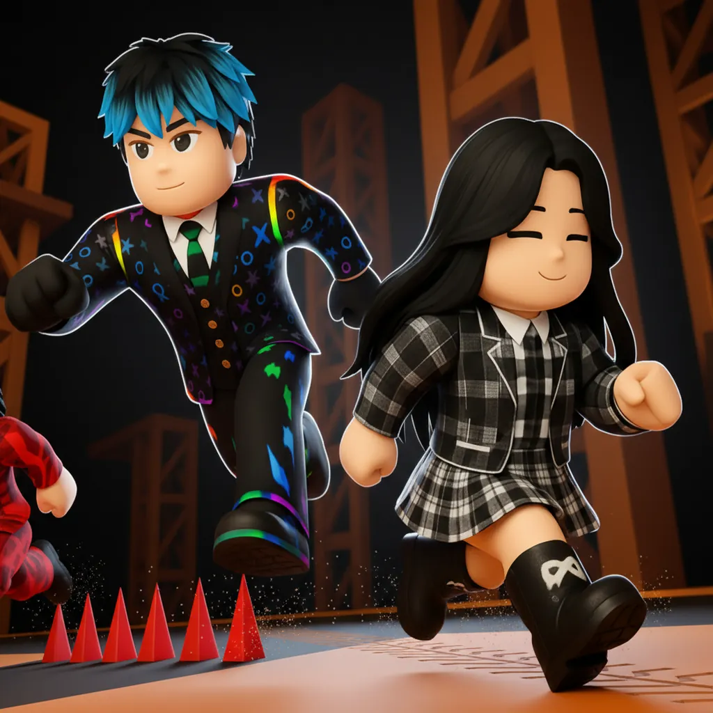 Play Obby Challenge: Prison Run - Free online game with 100 plays