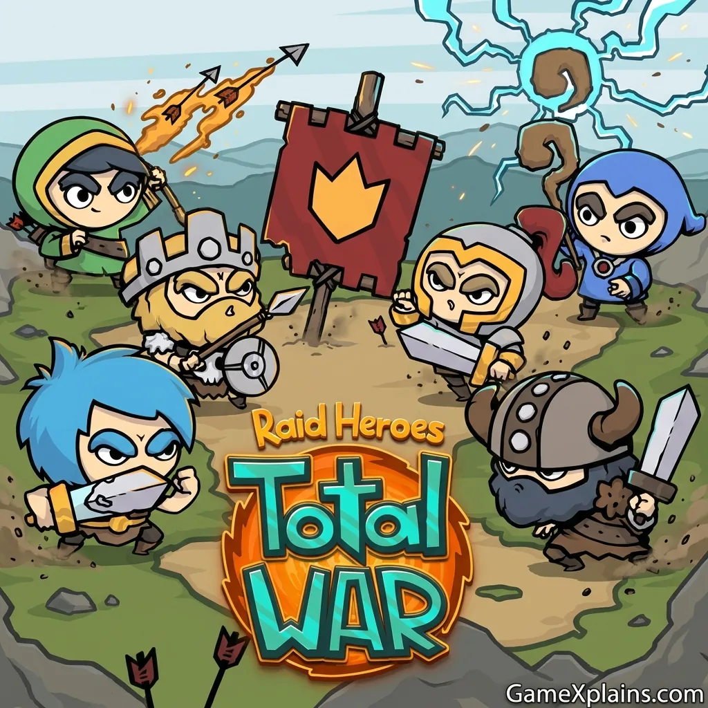 Play Raid Heroes: Total War - Free online game with 68 plays