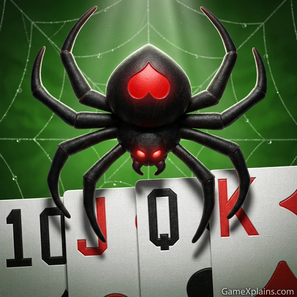 Spider Solitaire - Free online game