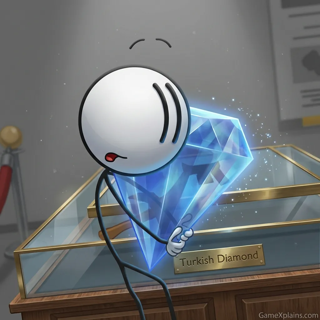 Play Stealing the Diamond - Free online game with 82 plays