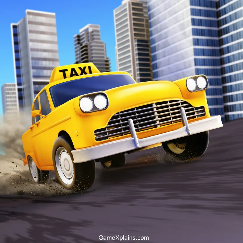 Play Taxi Rush - Free online game with 118 plays